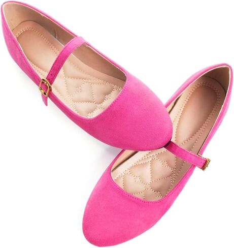SAILING LU Mary Jane Shoes Women's Flats Dress Shoes for Women Dressy Comfortable Square Toe Slip-On Ballerina Walking Flats Shoes in Saudi Arabia