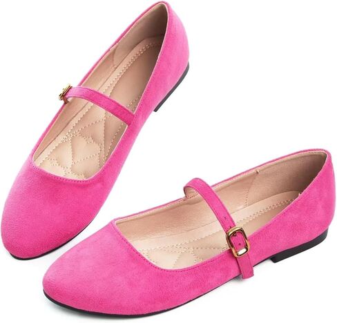 SAILING LU Mary Jane Shoes Women's Flats Dress Shoes for Women Dressy Comfortable Square Toe Slip-On Ballerina Walking Flats Shoes in Saudi Arabia