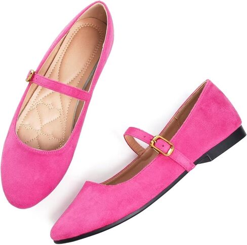 SAILING LU Mary Jane Shoes Women's Flats Dress Shoes for Women Dressy Comfortable Square Toe Slip-On Ballerina Walking Flats Shoes in Saudi Arabia