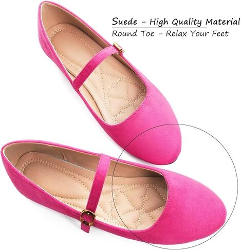 SAILING LU Mary Jane Shoes Women's Flats Dress Shoes for Women Dressy Comfortable Square Toe Slip-On Ballerina Walking Flats Shoes in Saudi Arabia