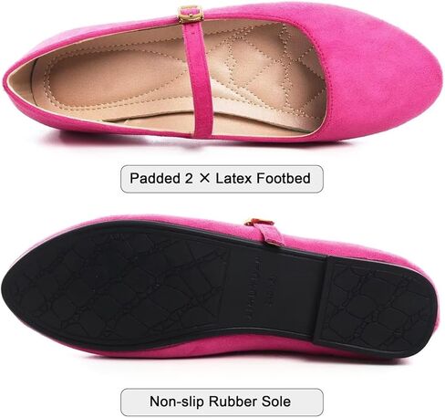 SAILING LU Mary Jane Shoes Women's Flats Dress Shoes for Women Dressy Comfortable Square Toe Slip-On Ballerina Walking Flats Shoes in Saudi Arabia