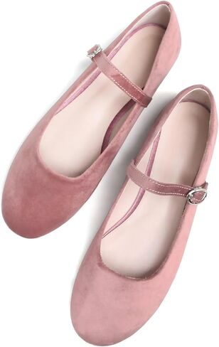 SAILING LU Mary Jane Shoes Women's Flats Dress Shoes for Women Dressy Comfortable Square Toe Slip-On Ballerina Walking Flats Shoes in Saudi Arabia