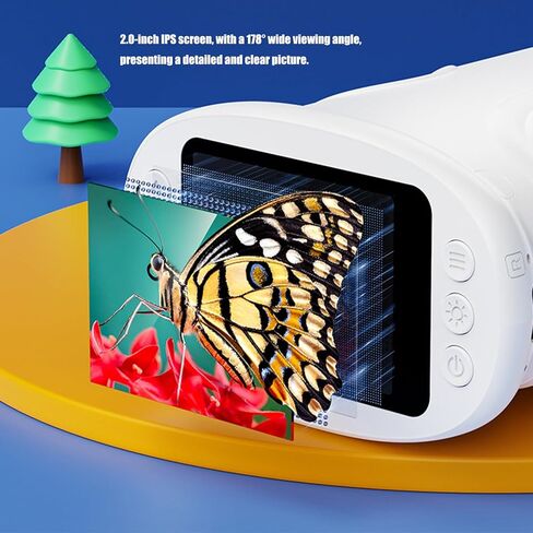 Portables Digital Microscopes for with Video Card Slot Compacts Outdoor Learning Light Weight Educational Microscopes Toy Digital Microscopes in Saudi Arabia