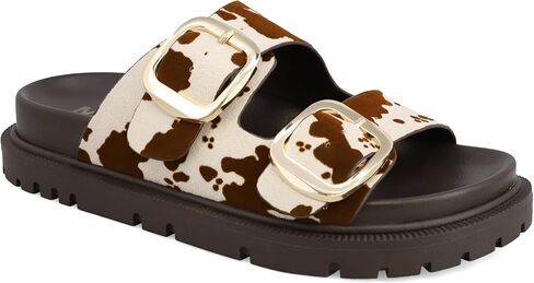 MIA Women's Gen Double Buckle Slide Sandals in Saudi Arabia