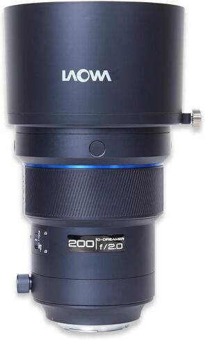 عدسة كاميرا Laowa 200 مم f/2 ذات إطار كامل للتركيز التلقائي لكاميرا Nikon Z مع فتحة كبيرة للغاية وتأثير بوكيه كبير ومفتاح وضع التركيز للصور والرياضة والتصوير الفوتوغرافي للمناسبات in Saudi Arabia