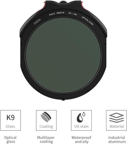 M10-II طلاء نانو CPL + مرشح ND1.8 (2 في 1) in Kuwait