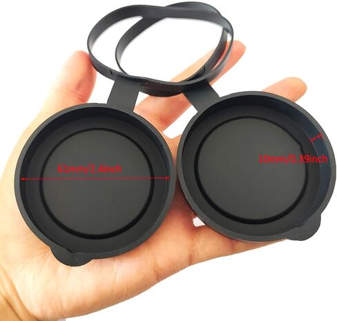 Silicone Binocular/Monocular Objective Lens Covers 52mm-55mm/61-63mm For Optical Instrument Dustguards/Eye Guard Caps Objective Lens Cover in Saudi Arabia