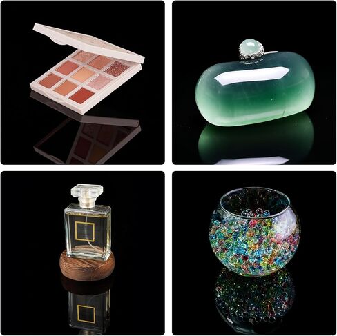 Meking Product Photography Backdrops, Black Double Sided Matte and Reflective Background for Food,Makeup, Jewelry and Other Small Product,2PCS 15.7x11.8in Photo Backdrop Boards with 2PCS Bracket in Saudi Arabia