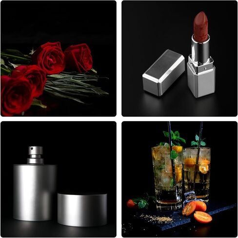 Meking Product Photography Backdrops, Black Double Sided Matte and Reflective Background for Food,Makeup, Jewelry and Other Small Product,2PCS 15.7x11.8in Photo Backdrop Boards with 2PCS Bracket in Saudi Arabia