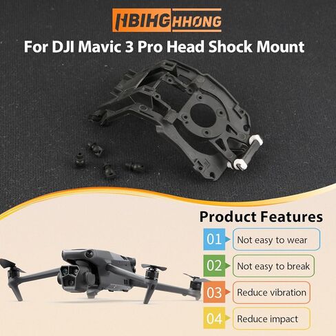 لوحة امتصاص Gimbal لـ DJI Mavic 3 Pro استبدال لوحة تخميد الاهتزاز العلوية لـ Mavic 3 Pro ملحقات المرطبات المطاطية مع أداة إصلاح in Saudi Arabia
