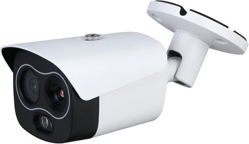 EmpireTech Wired Thermal Mini Hybrid 4MP Bullet IP POE Camera,Built-in White Light and Audio Alarm,Support Heat Detection,Smoking Detection,IPC-TPC124XB-AI-S2 (7mm/8mm) in Saudi Arabia