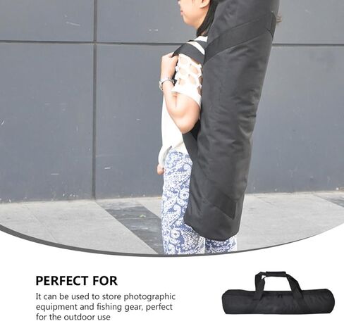 Tripod Carrying Bag with Shoulder Strap, Portable Oxford Fabric Photography Equipment Storage Case 90x18cm for Outdoor Photo Accessories in Saudi Arabia