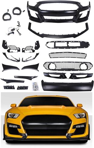 مجموعة غطاء المصد الأمامي متوافقة مع 2015-2018 Ford Focus st in Kuwait
