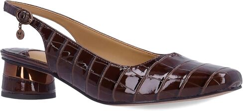 J. Renee Taveta Women's Pump, 9 B(M) US, Brown in Saudi Arabia