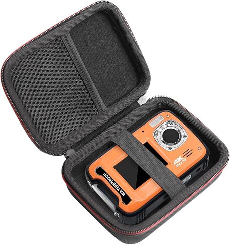 Travel Digital Camera Case Compatible with YEEIN Underwater Camera 4K 48MP Autofocus Selfie Dual Screen Waterproof Digital Camera (Only Case) in Kuwait