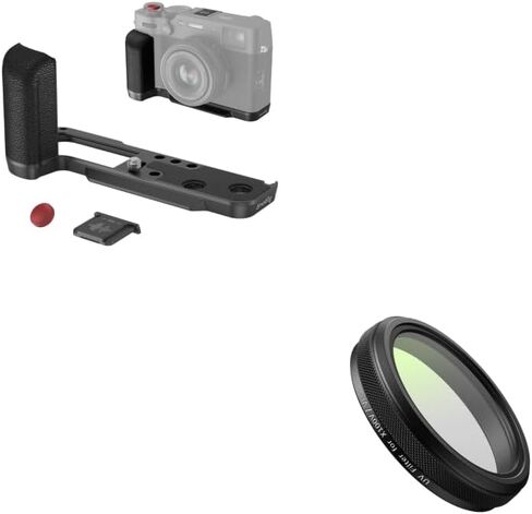 SmallRig X100VI / X100V مقبض يدوي على شكل حرف L + مرشح للأشعة فوق البنفسجية لـ FUJIFILM X100VI / X100V in Kuwait