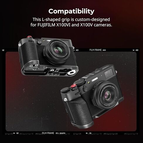 SmallRig X100VI / X100V مقبض يدوي على شكل حرف L + مرشح للأشعة فوق البنفسجية لـ FUJIFILM X100VI / X100V in Kuwait