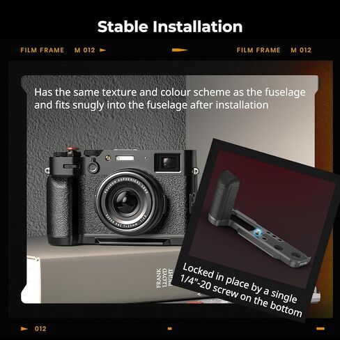 SmallRig X100VI / X100V مقبض يدوي على شكل حرف L + مرشح للأشعة فوق البنفسجية لـ FUJIFILM X100VI / X100V in Kuwait