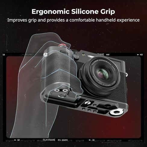 SmallRig X100VI / X100V مقبض يدوي على شكل حرف L + مرشح للأشعة فوق البنفسجية لـ FUJIFILM X100VI / X100V in Kuwait