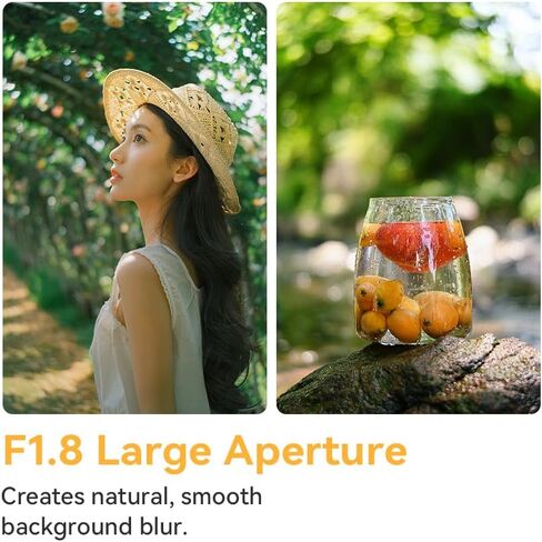 عدسة TTArtisan 35 مم F1.8 II برتقالية APS-C بتركيز تلقائي AF لكاميرات Sony E Mount بدون مرآة a6600 a6400 a6300 a5100 zve10 nex-5t، سلسلة nex، إلخ. in Saudi Arabia