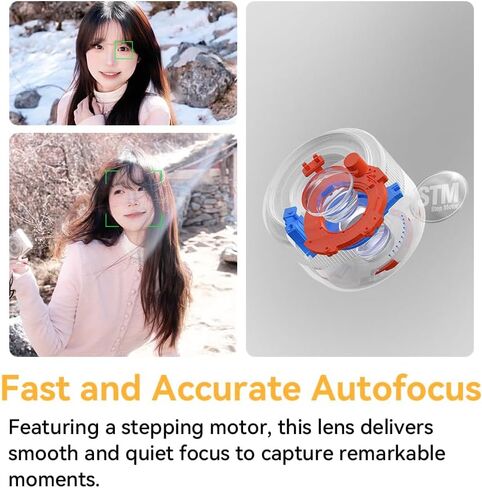 عدسة TTArtisan 35 مم F1.8 II برتقالية APS-C بتركيز تلقائي AF لكاميرات Sony E Mount بدون مرآة a6600 a6400 a6300 a5100 zve10 nex-5t، سلسلة nex، إلخ. in Saudi Arabia