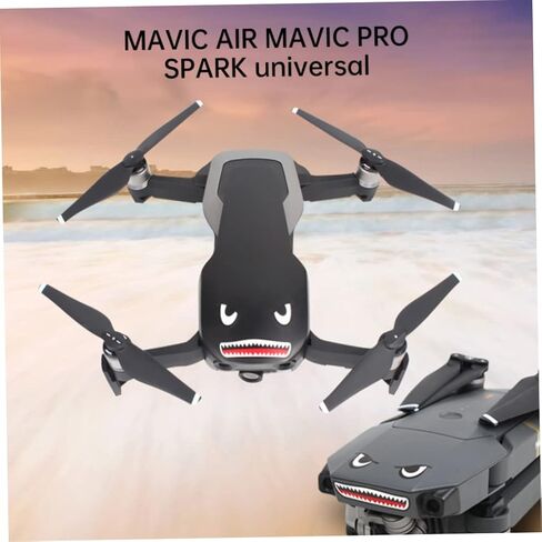 Drone Sticker Adhesive Quadcopter Decal Cartoon Fish Sticker Compatible with Mavic 3 Mini Se Air 2s, Mini Drone Accessories in Saudi Arabia