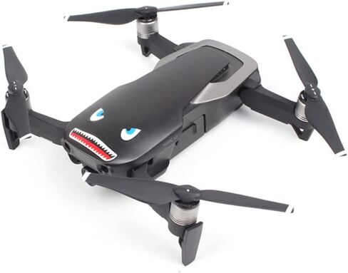 Drone Sticker Adhesive Quadcopter Decal Cartoon Fish Sticker Compatible with Mavic 3 Mini Se Air 2s, Mini Drone Accessories in Saudi Arabia