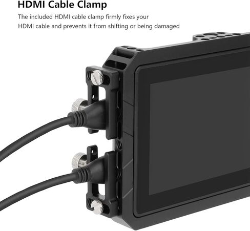 CAMVATE قفص مراقبة كامل لـ PORTKEYS BM5IV/BM5IV WR 5.5 بوصة HDMI/SDI شاشة تعمل باللمس-3877 in Saudi Arabia