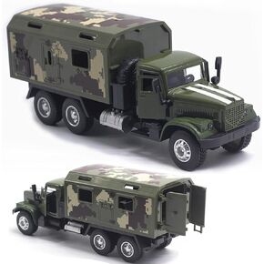OTONOPI Military Vehicle Set Assorted Army Model Car Helicopter Submarine Tank Armored Car Panzer Transport Truck with Army Men Action Figures Soldiers Die Cast Alloy Metal Pull Back Toys for Kids in Kuwait