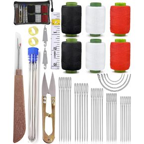 مجموعة أدوات الخياطة 37pcs ، مجموعة إبرة الخياطة الصلب ، Threader و Threadle Repair Kit Threaders Edele لخياطة اليد in Kuwait