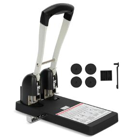 ثقب ثقب ثقب ، مقبض لتوفير العمالة ، يثقب ما يصل إلى 150 ورقة من الورق للمدارس ، المتاجر المطبوعة والشركات ، للمجلدات مع مريح in Kuwait