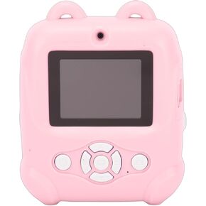 Qiilu Kids Instant Print Camera, 48MP HD 1080P 16X Zoom Inkless Printing Toy with 2.4 Inch Screen, Selfies, Countdown Timer, Eye Care Display (Purple) in Kuwait