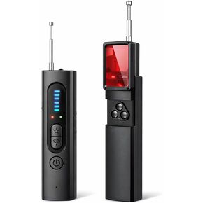 Hidden Camera Detector,Anti Spy Bug Detector,GPS Tracker Finder, RF Signal Scanner,Wireless Listening Device Finder,Portable Privacy Protection Tool with for Home Office Hotel Car and Travel（Black） in Saudi Arabia