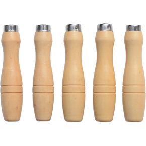 ملف فولاذي عالي الكربون مع ملف RASP مقابض خشبية للمعادن والخشب والبلاستيك و 5 قطع in Kuwait