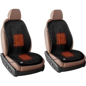 أغطية مقعد سيارة Buybai مجموعة مقعد عالمي للسيارة وسادة مقعد جلدية مريحة واقي مقعد تلقائي لسيارة السيارات سيارات الدفع الرباعي Van 1 PCS فريدة من نوعها (أسود) in Kuwait