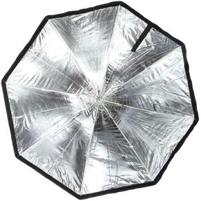 NOLITOY Octagonal Photo Softbox Umbrella Lighting Modifier for Studio Photography, Portable Collapsible Flash Softbox Compatible with Camera Flashes, Professional Lighting Equipment in Kuwait