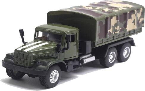 OTONOPI Military Vehicle Set Assorted Army Model Car Helicopter Submarine Tank Armored Car Panzer Transport Truck with Army Men Action Figures Soldiers Die Cast Alloy Metal Pull Back Toys for Kids in Kuwait