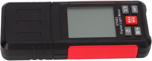 مقياس الضوء الرقمي، 200,000 LX HT603 احترافي عالي الدقة واستجابة سريعة Luxmeter جهاز اختبار سطوع كبير المدى مقياس الإضاءة in Saudi Arabia