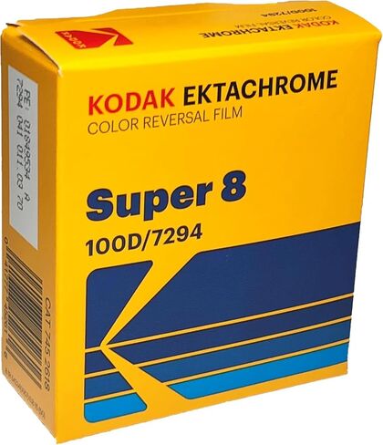طبقة شفافة ملونة Kodak Ektachrome 100D #7294 (سوبر 8، 50 بوصة) - مع قطعة قماش للتنظيف من الألياف الدقيقة in Kuwait