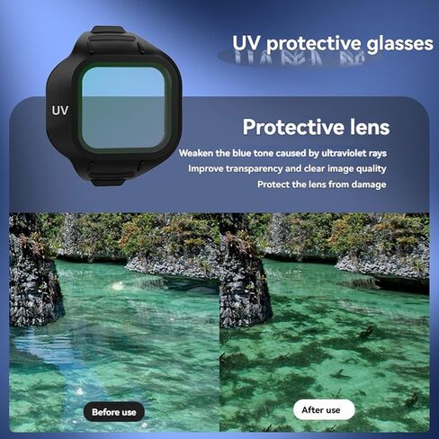 UV ND CPL Camera Lens Filter for DJI Mini 5 Pro Drone Accessories, CPL Polarizer ND Light Reduction Neutral Density Filters, Multi Layer Optical Glass (UV Filter) in Saudi Arabia