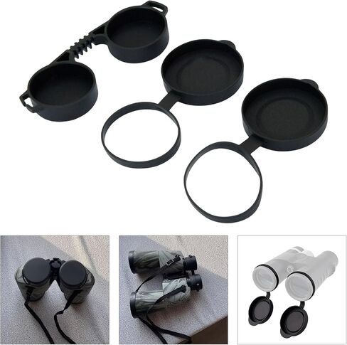 Silicone Binoculars Covers For 42 45mm / 52 55mm Lens Home Decoration Access in Saudi Arabia