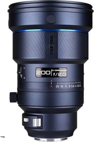 عدسة كاميرا Laowa 200 مم f/2 ذات إطار كامل للتركيز التلقائي لكاميرا Sony E مع فتحة كبيرة للغاية وتأثير بوكيه كبير ومفتاح وضع التركيز للصور والحياة البرية والتصوير الفوتوغرافي للمناسبات in Saudi Arabia