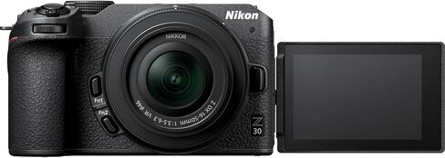 كاميرا تسجيل الفيديو Nikon Z30 بدقة 20.9 ميجابكسل بدقة 4K مع عدسة Nikon NIKKOR Z DX مقاس 16-50 مم f/3.5-6.3 VR وعدسات 50-250 مم f/4.5-6.3 VR + حزمة الملحقات الفاخرة (متجددة) in Saudi Arabia