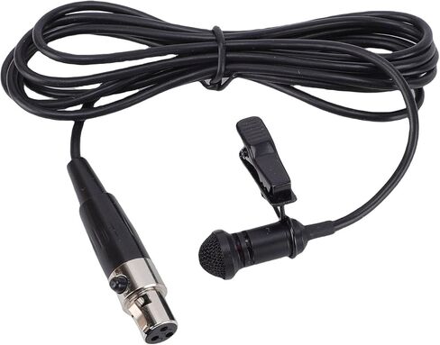 ميكروفون لافالير، رأس لاقط سعوي أحادي الاتجاه على طية صدر السترة مع واجهة XLR، لتسجيل فيديو مقابلة مؤتمر المسرح in Kuwait