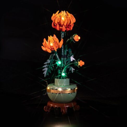 LED Light Kit for Lego Mini Orchid 10343 – Lighting Kit Compatible with Lego Orchid Flower Kit, Lighting Set for Botanical Collection (NOT Included The Building Set) in Kuwait
