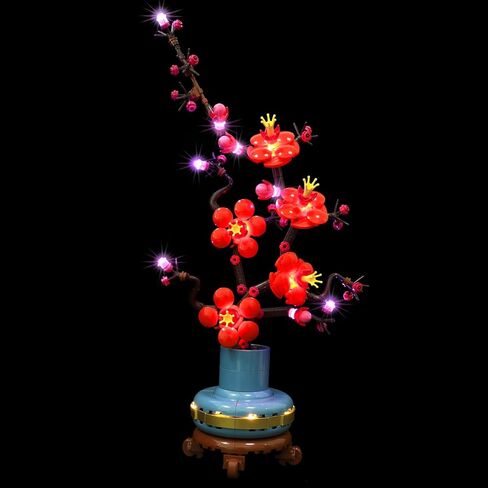 LED Light Kit for Lego Mini Orchid 10343 – Lighting Kit Compatible with Lego Orchid Flower Kit, Lighting Set for Botanical Collection (NOT Included The Building Set) in Kuwait