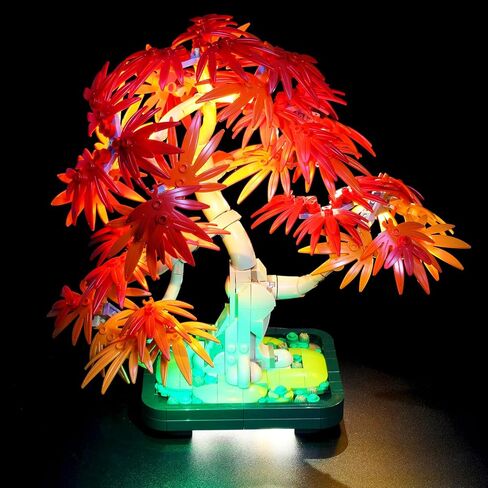 LED Light Kit for Lego Mini Orchid 10343 – Lighting Kit Compatible with Lego Orchid Flower Kit, Lighting Set for Botanical Collection (NOT Included The Building Set) in Kuwait