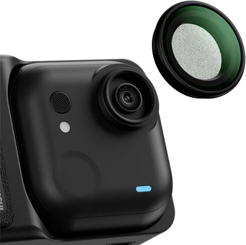 فلتر JJC Go Ultra Black Mist 1/2 لملحقات Insta360 Go Ultra، فلتر أسود 1/2 لولبي، تأثير ضباب سينمائي حالم، إطار من الألومنيوم الزجاجي البصري متعدد الطبقات، مع حقيبة تخزين in Saudi Arabia