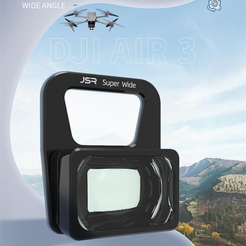 Wide-Angle Lens Filter, FPV Drone Camera Lens Filter for DJI AIR 3 Drone Aluminum Alloy Frame Neutral Density Polarizer Filter in Saudi Arabia