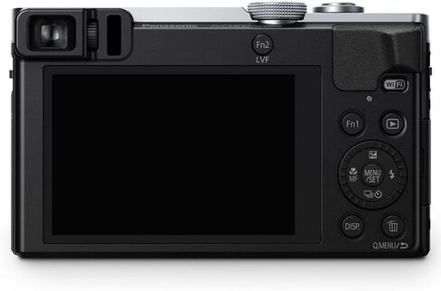 كاميرا باناسونيك لوميكس ZS50، عدسة 30X LEICA DC Vario-ELMAR، 12.1 ميجابيكسل، مستشعر عالي الحساسية، محدد منظر العين، DMC-ZS50S (USA SILVER) in Kuwait